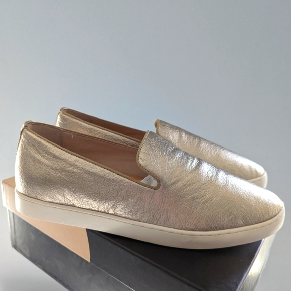 Brand New Birdies "The Swift" Gold Slip on Sneakers; 9.5 womens - Picture 3 of 4